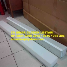 Kap Lampu GMS 1 x 36 watt Acrylic Putih Susu Kap Lampu GMS 1 x 36 watt Acrylic Putih Susu